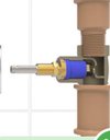 Ver imagem 3 de Reparo Registro Pressão Chuveiro Blukit Tinco 3/4 com Castelo - 011401