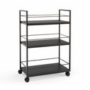 Ver imagem 7 de Carrinho de Bebidas Barzinho Adega Estilo Industrial Preto