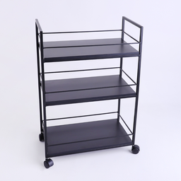 Carrinho de Bebidas Barzinho Adega Estilo Industrial Preto - 8