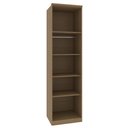 Ver imagem 3 de Guarda Roupa Modulado 02 Portas com Prateleiras 234cm Setiba - Jequitibá/Branco
