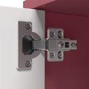 Ver imagem 4 de Mini Armário Cozinha com Refrigerador Isabelly Branco Rosa