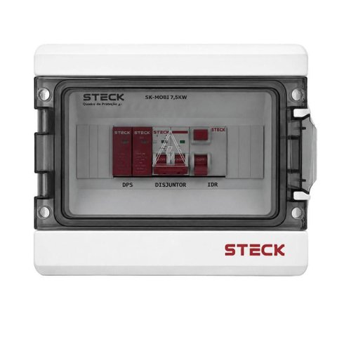 Quadro de Proteção para Carregador de Veículo Elétrico Sk-Mobi 220V 7500W IP65 Steck