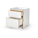 Ver imagem 5 de Mesa de Cabeceira 2 Gavetas 45cm Cindy - Branco