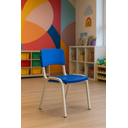 Ver imagem 1 de Cadeira Iso Infantil Azul Escolar, Creche