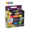 Tinta para Tecido Neon - 6 Potes de 15ml Acrilex - 040060000 - 4