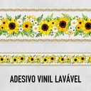 Ver imagem 2 de Faixa Decorativa Adesiva (autocolante) - Girassóis 1