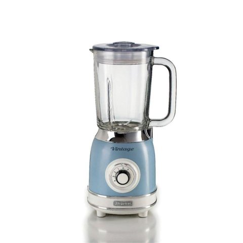 Liquidificador com Copo de Vidro Vintage 1,5l 220v Ariete Azul