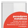 Guarda-Roupa Solteiro 2 Portas de Correr 2 Gavetas e Espelho Peônia Yescasa - 12