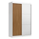 Ver imagem 3 de Guarda-Roupa Solteiro com Espelho 2 Portas de Correr e 2 Gavetas Peônia Yescasa