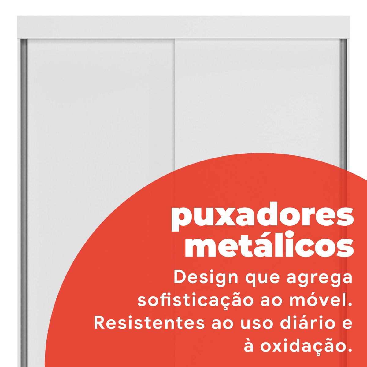 Guarda-Roupa Solteiro 2 Portas de Correr 2 Gavetas Peônia Yescasa - 11