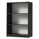 Ver imagem 7 de Estante Livreiro 6907 com 3 Nichos Preto