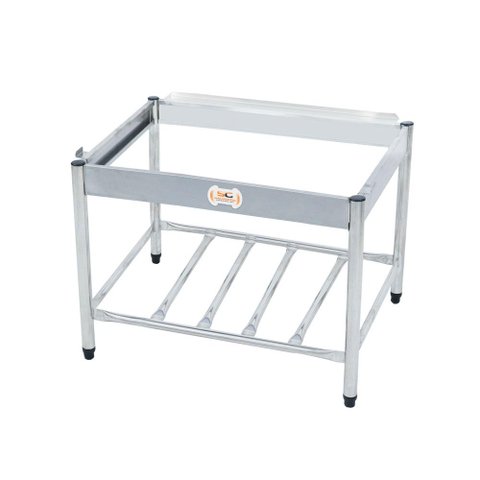 Cavalete de Apoio Inox para Fogão Don Bidone 6 Bocas Fdb6p Modelo Cefdb6 - Venâncio