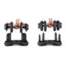 Halter Ajustável Dumbbell Regulável Musculação até 24kg - 2