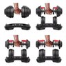 Halter Ajustável Dumbbell Regulável Musculação até 24kg - 6