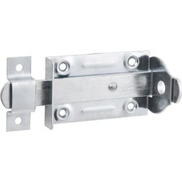 Fecho Chato Porta Cadeado 4 Aço Carbono Zincado Pacote 12 P - 1
