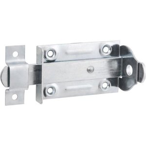 Fecho Chato Porta Cadeado 4 Aço Carbono Zincado Pacote 12 P