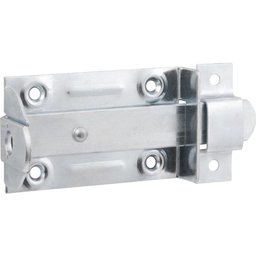 Fecho Chato Porta Cadeado 4 Aço Carbono Zincado Pacote 12 P - 3