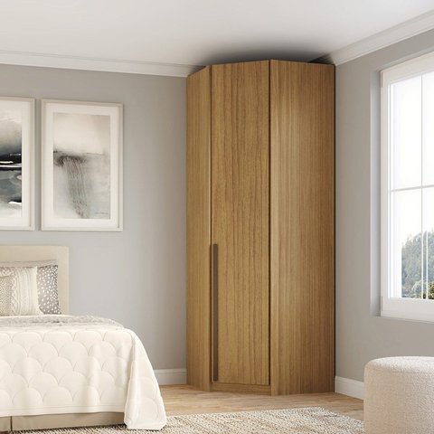 Guarda-roupa de Canto 100% MDF1 Porta Altezza