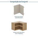 Ver imagem 3 de Módulo de Canto Reto 60 Frame CabeCasa MadeiraOriginals