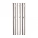 Ver imagem 1 de Kit Cano Chaminé Inox 3 Un 115mm + Telha + Chapéu Fixo