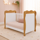 Ver imagem 7 de Berço Peroba Lisi Americano Branco com Amêndoa MDF Infantil
