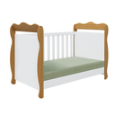 Ver imagem 3 de Berço Peroba Lisi Americano Branco com Amêndoa Mdf Infantil