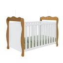 Ver imagem 4 de Berço Peroba Lisi Americano Branco com Amêndoa Mdf Infantil