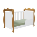 Ver imagem 2 de Berço Peroba Lisi Americano Branco com Amêndoa Mdf Infantil