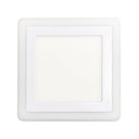Ver imagem 4 de Painel de Led Taschibra Quadrado de Embutir 18+6w Dual Color Bivolt