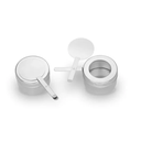 Ver imagem 5 de Kit 3 Rechaud Retangular 9 L com 2 Cubas 1/2 Banho Maria