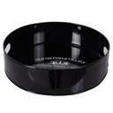 Ver imagem 4 de Kit Coqueteleira e Bandeja Redonda Classic Black 25x7 Aço Galvanizado Bene Casa