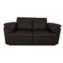 Ver imagem 6 de Sofá Decorativo Sala de Estar Marselha Retratil Manual 4 Lugares 250cm Couro Capuccino - Mozzelar