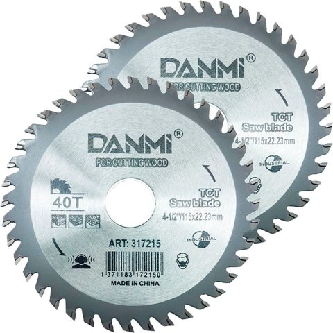 Kit 5 Lamina Disco de Corte Prata Circular 1150mm 40 Dentes