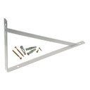Ver imagem 2 de Kit 6X Suporte para Prateleira com Fixação 30 cm Profundidade Branco