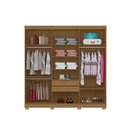 Ver imagem 3 de Guarda-roupa Aramóveis 6 Portas 2 Gavetas