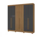 Ver imagem 2 de Guarda-roupa Aramóveis 6 Portas 2 Gavetas