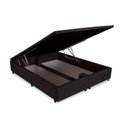 Ver imagem 1 de Cama Box Baú Queen Universal Courano Brown (158x198x35) - Orthocrin