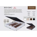 Ver imagem 2 de Cama Box Baú Queen Universal Courano Brown (158x198x35) - Orthocrin