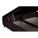Ver imagem 4 de Cama Box Baú Queen Universal Courano Brown (158x198x35) - Orthocrin