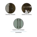 Ver imagem 5 de Guarda Roupa de Canto Reto Modulado 90cm 1 Porta Paris Luciane Móveis