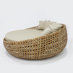 Chaise Sofá Bola 1,80m de Diâmetro para Jardim Varanda Sala Pergolado - 3