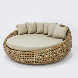 Chaise Sofá Bola 1,80m de Diâmetro para Jardim Varanda Sala Pergolado - 2