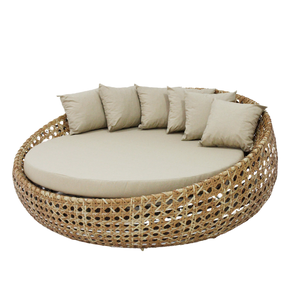 Chaise Sofá Bola 1,80m de Diâmetro para Jardim Varanda Sala Pergolado
