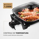 Ver imagem 3 de Panela Elétrica Mondial Multicook Premium Grill Pe-49 220v