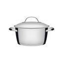 Ver imagem 1 de Caçarola Funda Tramontina Allegra em Aço Inox com Fundo Triplo 24 Cm 5,7 L Tramontina