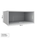 Ver mais imagens de Cozinha Modulada 10 Peças 7 Aéreos 1 Balcão 1 Torre 1 Cristaleira Nara CabeCasa MadeiraOriginals