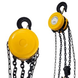 Talha Manual 2 Toneladas 2000 Kg com Corrente 3 Metros Elevação - 4 Talha Manual 2 Toneladas 2000 Kg com Corrente 3 Metros Elevação - 4