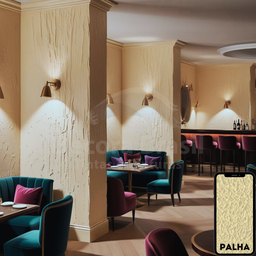 Textura Rústica Revestimento de Parede Decora Brasil - 14l - Quartzo Palha - 4