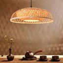 Ver imagem 4 de Pendente Tulum Fibra de Bambu 45cm