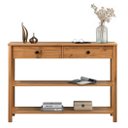 Ver mais imagens de Aparador com Gavetas Estreito Moderno Freijó Apoana Idimex